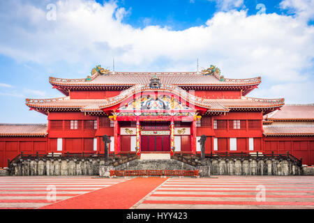 Okinawa, Japan in Shuri Castle. Stockfoto