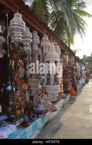 Souvenir-Shops der Mactan Schrein Stockfoto