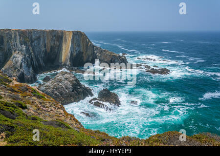 Malerischen Seenlandschaft in der Nähe von Cabo Sardao, Costa Vicentina, Portugal Stockfoto