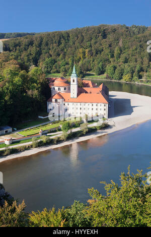 Kloster Weltenburg an der Donau in Kelheim, Niederbayern, Deutschland Stockfoto