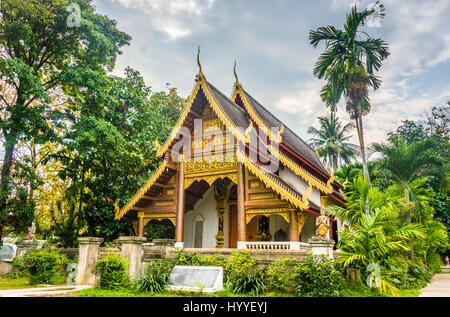 Wat Chiang Man, buddhistische Tempel, Provinz Chiang Mai, Nordthailand, Chiang Mai, Thailand Stockfoto
