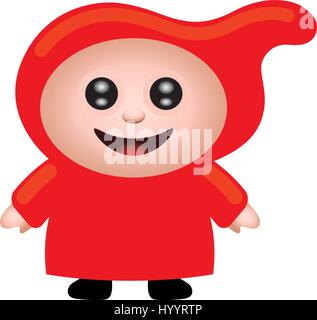 Red Riding Hood. Vector Illustration. Stock Vektor