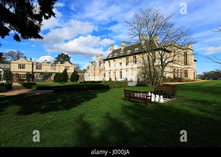 Sommer, Stapleford Park Country House Hotel, Leicestershire, UK Stockfoto