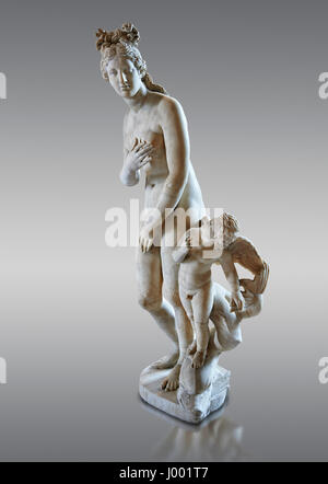 Aphrodite (Venus an die Römer) "Capitoline Type". 2. Cent AD römischen Statue, Marmor, von Acqua Traversa in der Nähe von Rom. Inv Herr 369 oder Ma 335, Louvre Stockfoto