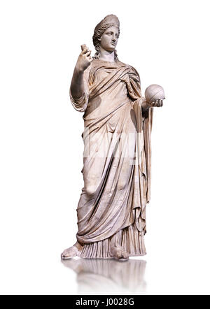 Statue der Juno bekannt als La Providence, ein 2. Jahrhundert n. Chr. Römische Skulptur aus Rom, Italien. Inv-Nr. Herr 333 oder Ma 485, Louvre-Museum, Paris. Stockfoto