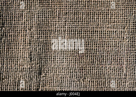 Struktur der alten Teppich Weben Fäden Nahaufnahme Stockfoto