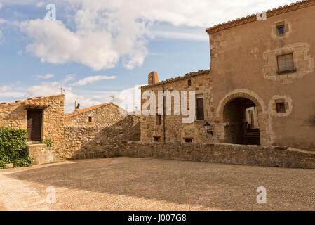 Die Stadt Culla in Castellón, Valencia Stockfoto