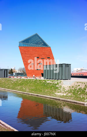 Danzigs neue Museum des zweiten Weltkrieges eröffnet am 23. März 2017. Stockfoto