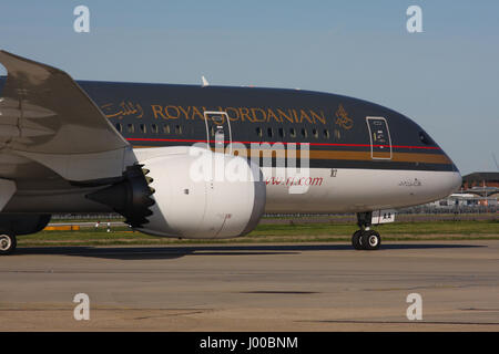 ROYAL JORDANIAN 787 Stockfoto