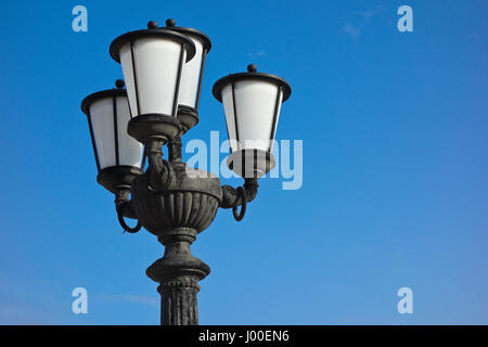 Straßenlaterne. Stockfoto