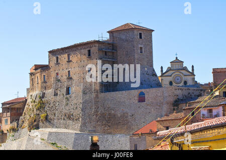 Burg von Cancellara. Basilikata. Italien. Stockfoto