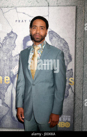 Los Angeles, CA, USA. 4. April 2017. LOS ANGELES - 4 APR: Kevin Carroll bei der Premiere von HBO '' die Reste '' Staffel 3 im Avalon Hollywood auf 4. April 2017 in Los Angeles, CA-Credit: Kathy Hutchins / via ZUMA Draht/ZUMA Draht/Alamy Live-Nachrichten Stockfoto