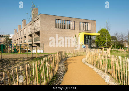 Die neue Oase Academy Putney. Die Schule befindet sich auf dem Gelände des ehemaligen Krankenhauses Putney auf Putney, London, UK Stockfoto