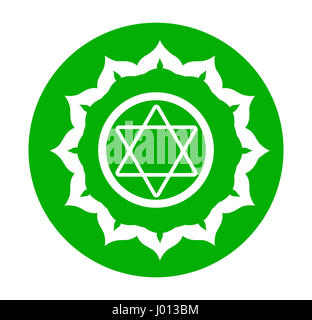 Chakra-symbol Stockfoto