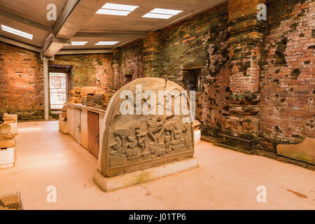 Mein Sohn-Heiligtum in Zentralvietnam, Tempelruine der Anlage meines Sohnes. Stockfoto