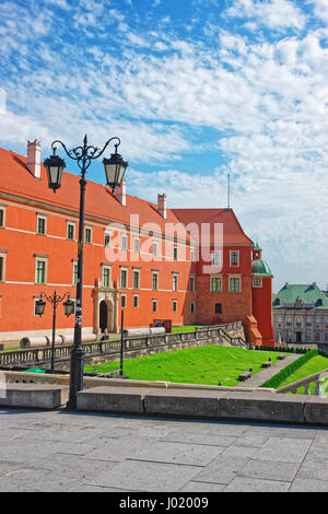 Königsschloss in Warschau, Polen Stockfoto