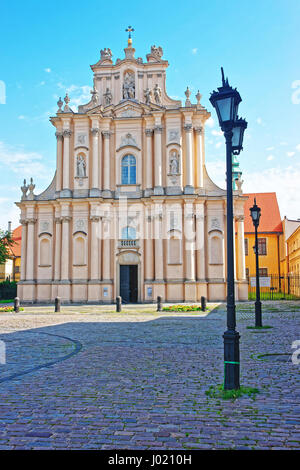 Visitationist Kirche in Warschau, Polen Stockfoto