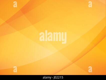 Abstrakte gelb und Orange warm Ton Hintergrund mit einfach Kurve Beleuchtung Element Vektor eps10 Stock Vektor