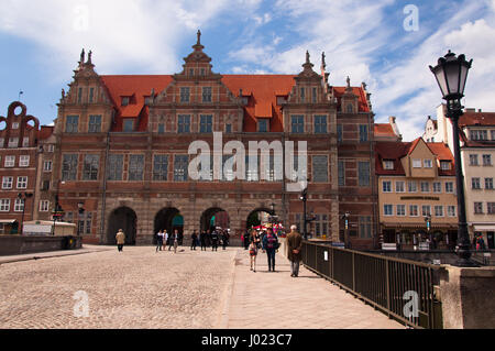 Altstadt von Danzig (Polen) Stockfoto