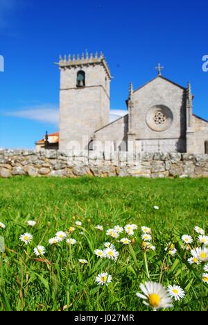 Igreja Matriz de Caminha Ou Igreja de Nossa Senhora da Assunção Stockfoto