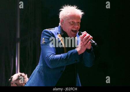 Dana Point, Kalifornien, USA. 8. April 2017. Dexter Holland von The Offspring funktioniert bei The Sabroso Craft Beer, Taco und Musik-Festival am 8. April 2017 in Dana Point, Kalifornien. Bildnachweis: Das Foto Zugang/Alamy Live-Nachrichten Stockfoto