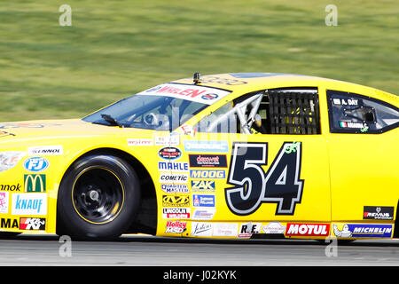 Valencia, Spanien. 9. April 2017.  Tag während der NASCAR WHELEN EUROSERIE Sitzung Sonntag in Circuit Ricardo Tormo, Cheste, Valencia, Spanien. Foto: Cronos/Omar Arnau/Alamy Live News Stockfoto