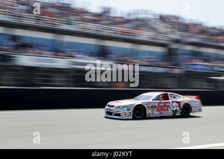 Valencia, Spanien. 9. April 2017.  Bouchut während der NASCAR WHELEN EUROSERIE Sitzung Sonntag in Circuit Ricardo Tormo, Cheste, Valencia, Spanien. Foto: Cronos/Omar Arnau/Alamy Live News Stockfoto