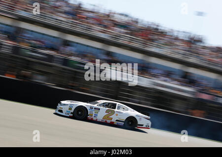 Valencia, Spanien. 9. April 2017.  Gonzalez in der NASCAR WHELEN EUROSERIE Sitzung Sonntag in Circuit Ricardo Tormo, Cheste, Valencia, Spanien. Foto: Cronos/Omar Arnau/Alamy Live News Stockfoto