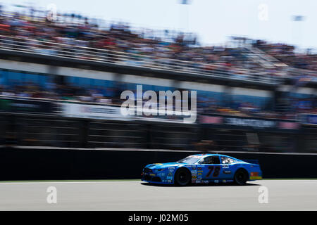 Valencia, Spanien. 9. April 2017.  De byder während der NASCAR WHELEN EUROSERIE Sitzung Sonntag in Circuit Ricardo Tormo, Cheste, Valencia, Spanien. Foto: Cronos/Omar Arnau/Alamy Live News Stockfoto