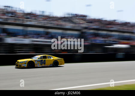 Valencia, Spanien. 9. April 2017.  Tag während der NASCAR WHELEN EUROSERIE Sitzung Sonntag in Circuit Ricardo Tormo, Cheste, Valencia, Spanien. Foto: Cronos/Omar Arnau/Alamy Live News Stockfoto