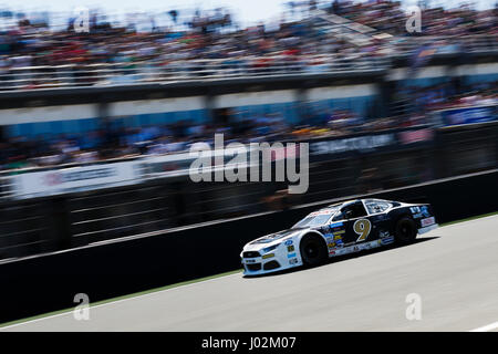 Valencia, Spanien. 9. April 2017.  Ercoli während der NASCAR WHELEN EUROSERIE Sitzung Sonntag in Circuit Ricardo Tormo, Cheste, Valencia, Spanien. Foto: Cronos/Omar Arnau/Alamy Live News Stockfoto
