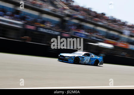 Valencia, Spanien. 9. April 2017.  De byder während der NASCAR WHELEN EUROSERIE Sitzung Sonntag in Circuit Ricardo Tormo, Cheste, Valencia, Spanien. Foto: Cronos/Omar Arnau/Alamy Live News Stockfoto