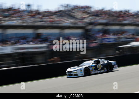 Valencia, Spanien. 9. April 2017.  Ercoli während der NASCAR WHELEN EUROSERIE Sitzung Sonntag in Circuit Ricardo Tormo, Cheste, Valencia, Spanien. Foto: Cronos/Omar Arnau/Alamy Live News Stockfoto