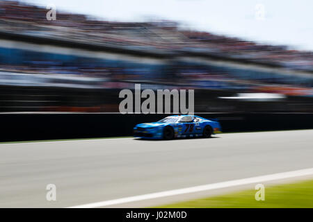 Valencia, Spanien. 9. April 2017.  De byder während der NASCAR WHELEN EUROSERIE Sitzung Sonntag in Circuit Ricardo Tormo, Cheste, Valencia, Spanien. Foto: Cronos/Omar Arnau/Alamy Live News Stockfoto