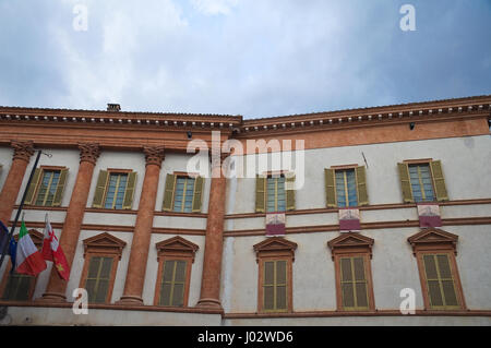 Trinci Palast. Foligno. Umbrien. Italien. Stockfoto