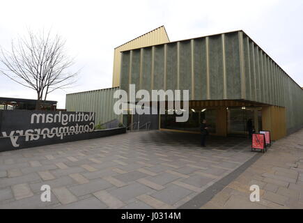 Nottingham Contemporary Arts Museum Nottingham UK April 2017 Stockfoto