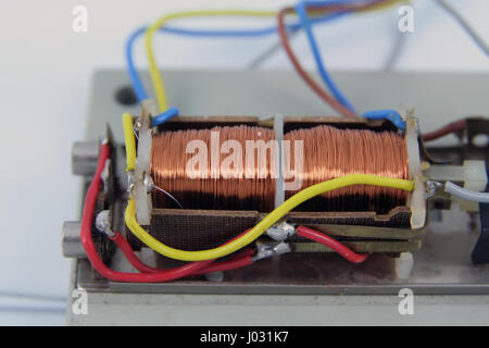 Elektromagnet-Tool. Niedrige aktuelle Elektromagneten. Stockfoto