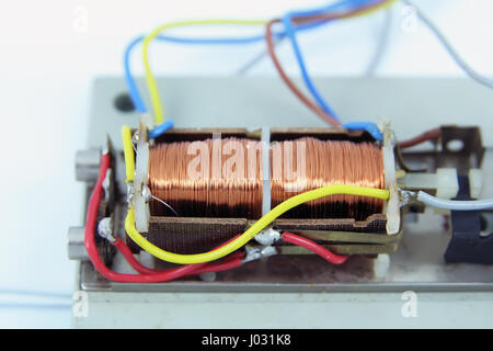 Elektromagnet-Tool. Niedrige aktuelle Elektromagneten. Stockfoto