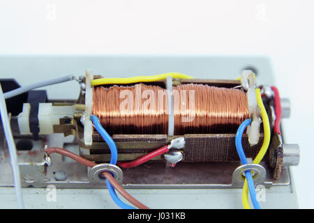 Elektromagnet-Tool. Niedrige aktuelle Elektromagneten. Stockfoto