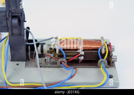 Elektromagnet-Tool. Niedrige aktuelle Elektromagneten. Stockfoto