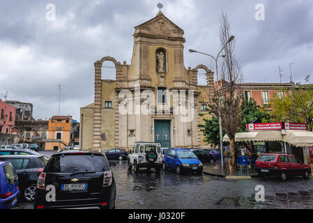 Chiesa di San Giuseppe al Transito-Kirche in der Stadt Catania auf der Ostseite der Insel Sizilien, Italien Stockfoto