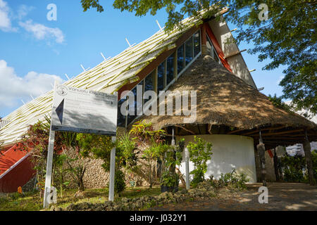 Nationalmuseum von Port Vila, Vanuatu (Musee National de Vanuatu), Insel Efate, Vanuatu Stockfoto