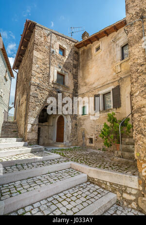 Santo Stefano di Sessanio, Provinz l ' Aquila, Abruzzo (Italien) Stockfoto