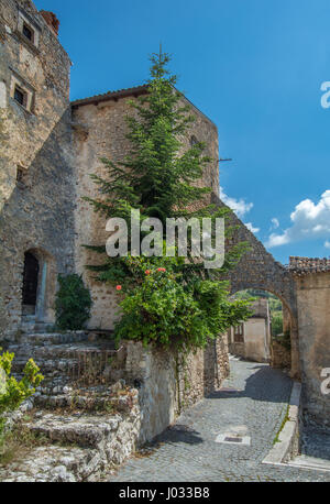 Santo Stefano di Sessanio, Provinz l ' Aquila, Abruzzo (Italien) Stockfoto