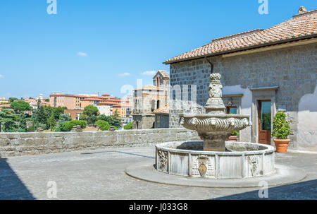 San Pellegrino mittelalterlichen Viertel in Viterbo, Latium (Italien) Stockfoto