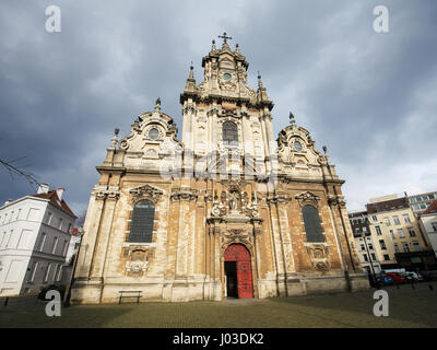 Die Kirche von Johannes dem Täufer im Beginenhof ist eine römisch-katholische Pfarrkirche befindet sich in Brüssel, Belgien Stockfoto