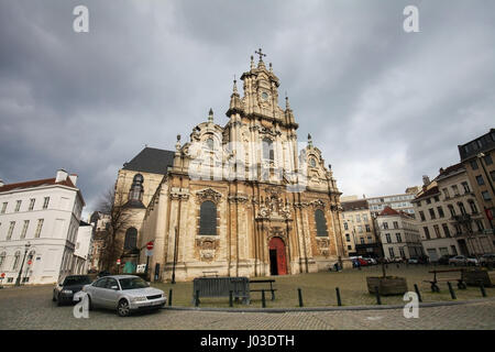 Die Kirche von Johannes dem Täufer im Beginenhof ist eine römisch-katholische Pfarrkirche befindet sich in Brüssel, Belgien Stockfoto