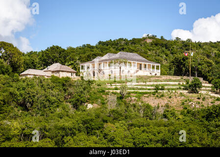 Clarence House, Nelsons Dockyard, Englisch Harbour, Antigu Stockfoto