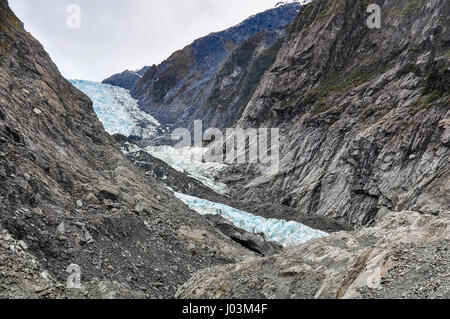 Franz-Josef-Gletscher in Neuseeland Stockfoto