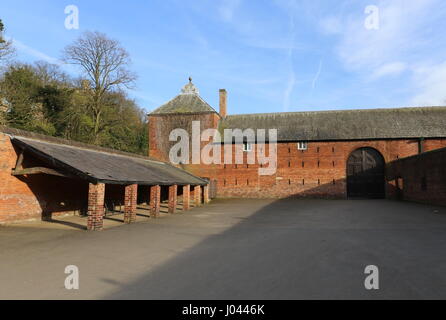 Außenseite des Nottingham Industriepark Museum Wollaton Nottingham UK April 2017 Stockfoto